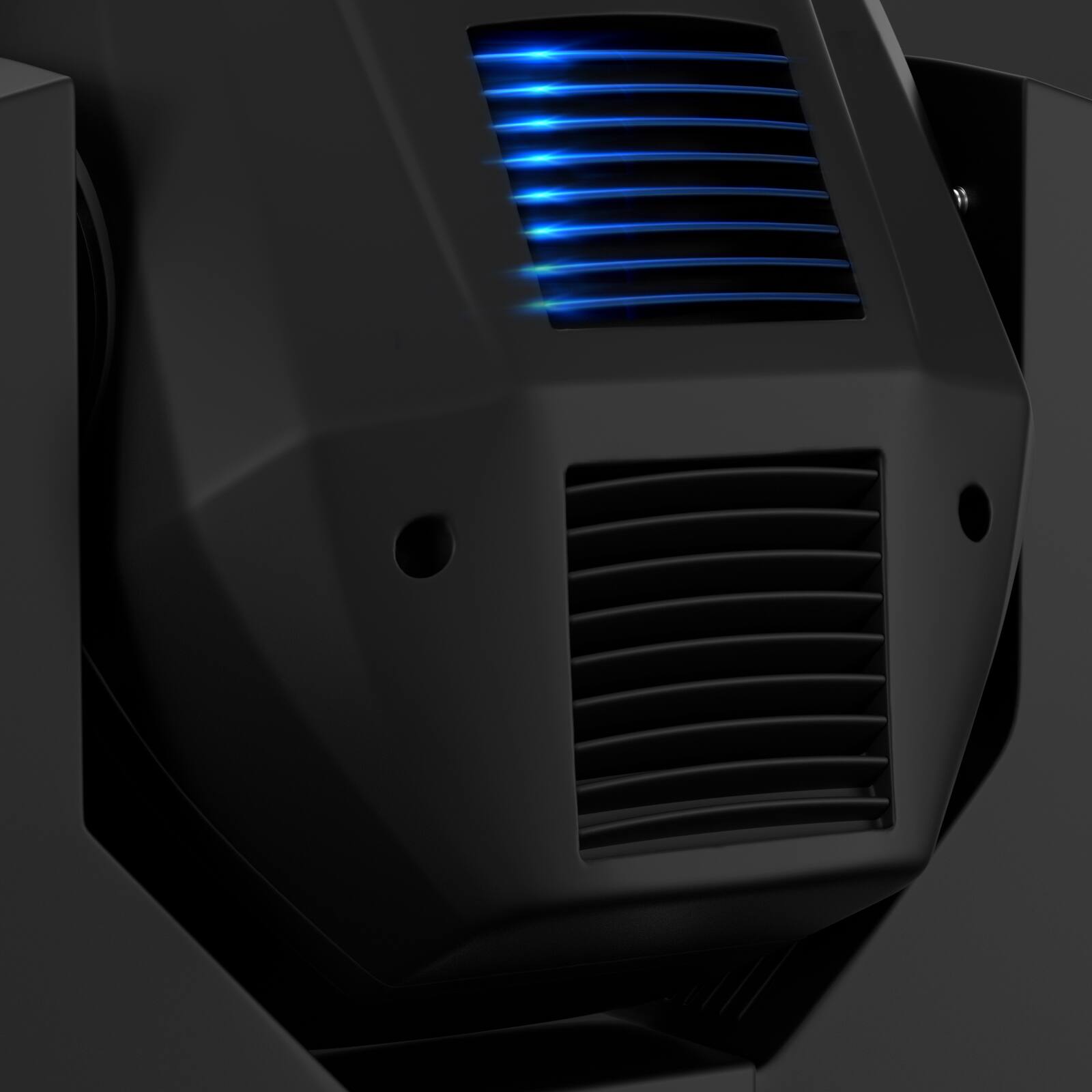 Alt View 2. Topteng - 230W 7R Beam Moving Head - 8-Facet Prism, 0-4° Zoom, DMX512, 16CH, for Stage/Disco/Party.