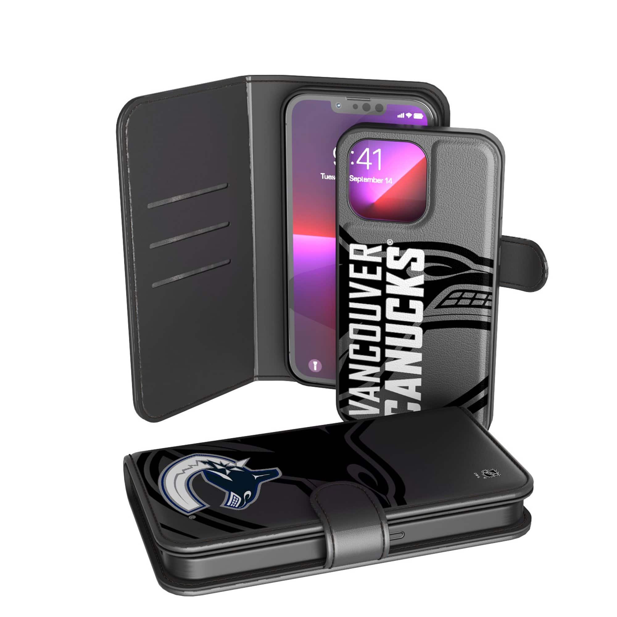 Keyscaper - NHL - Vancouver Canucks iPhone Wallet Case - 12/12 Pro - Multicolor