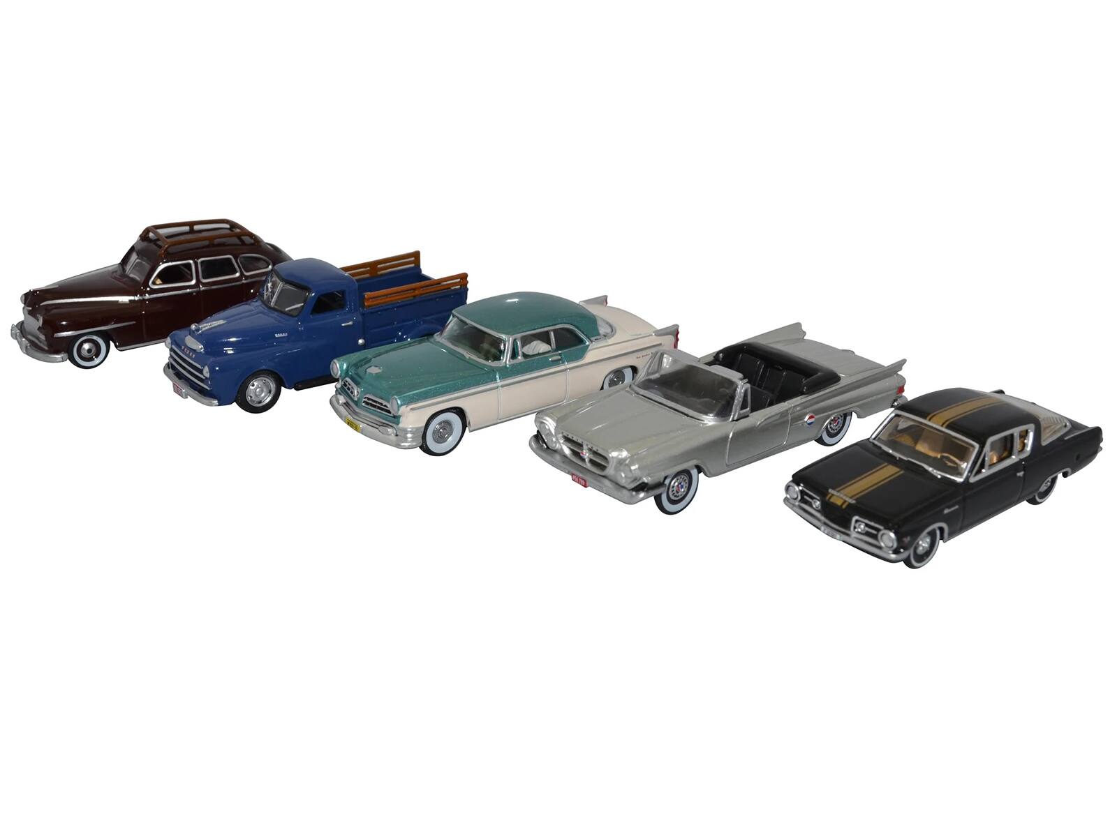 Angle. Oxford Diecast - Chrysler Centenary 5 Piece Set 1/87 (HO) Scale Diecast Model Cars by Oxford Diecast - Multi.