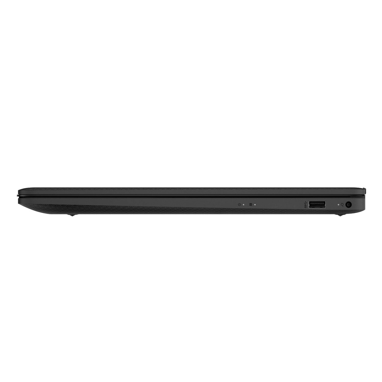 Alt View 4. HP - 17-cp3047nr 17.3" FHD IPS AMD Ryzen 7 7730U 2.0 GHz up to 4.5 GHz 16GB 512GB PCIe NVMe M.2 SSD Windows 11 Home Laptop - Black.