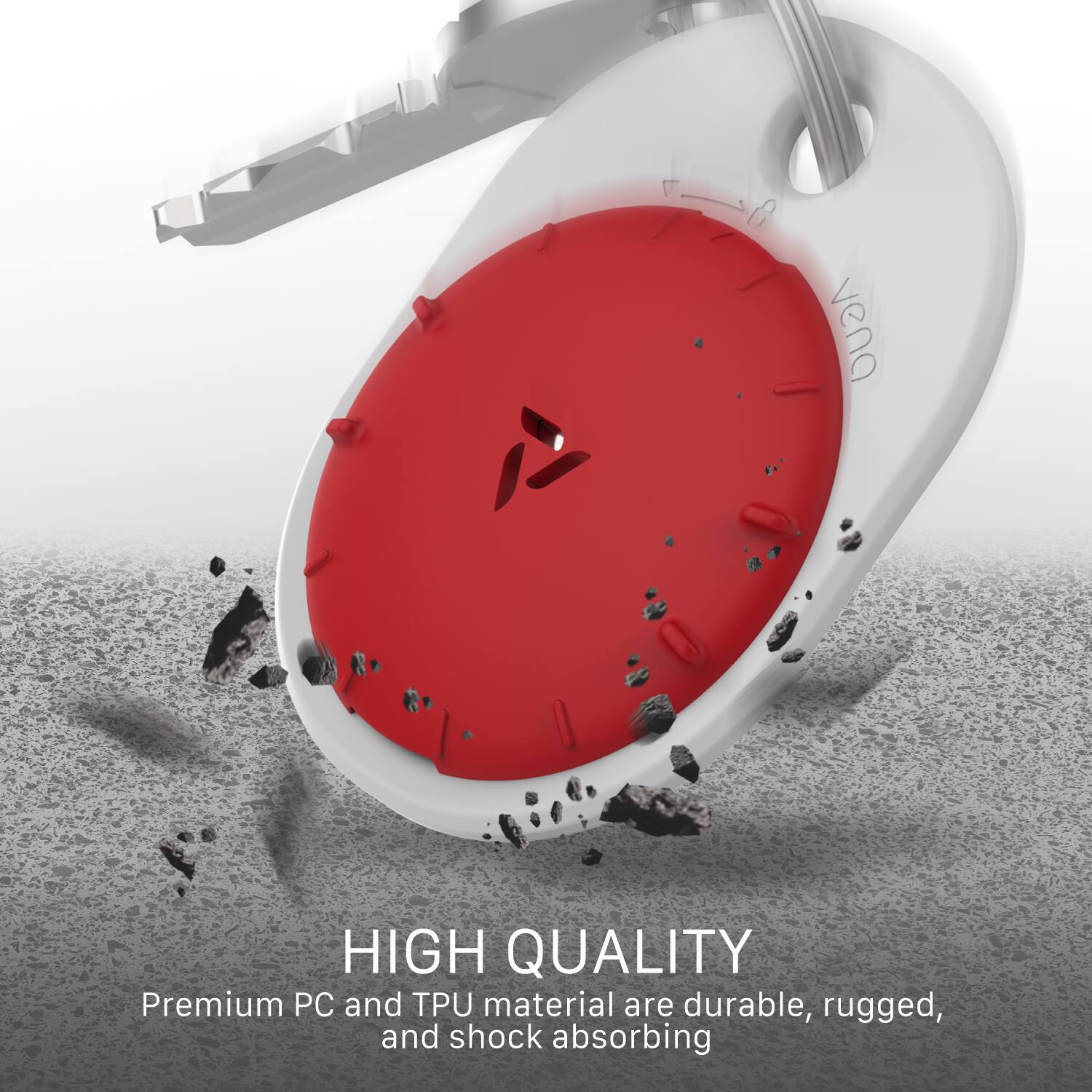 HIGH QUALITY  
Premium PC and TPU material are durable, rugged, and shock absorbing