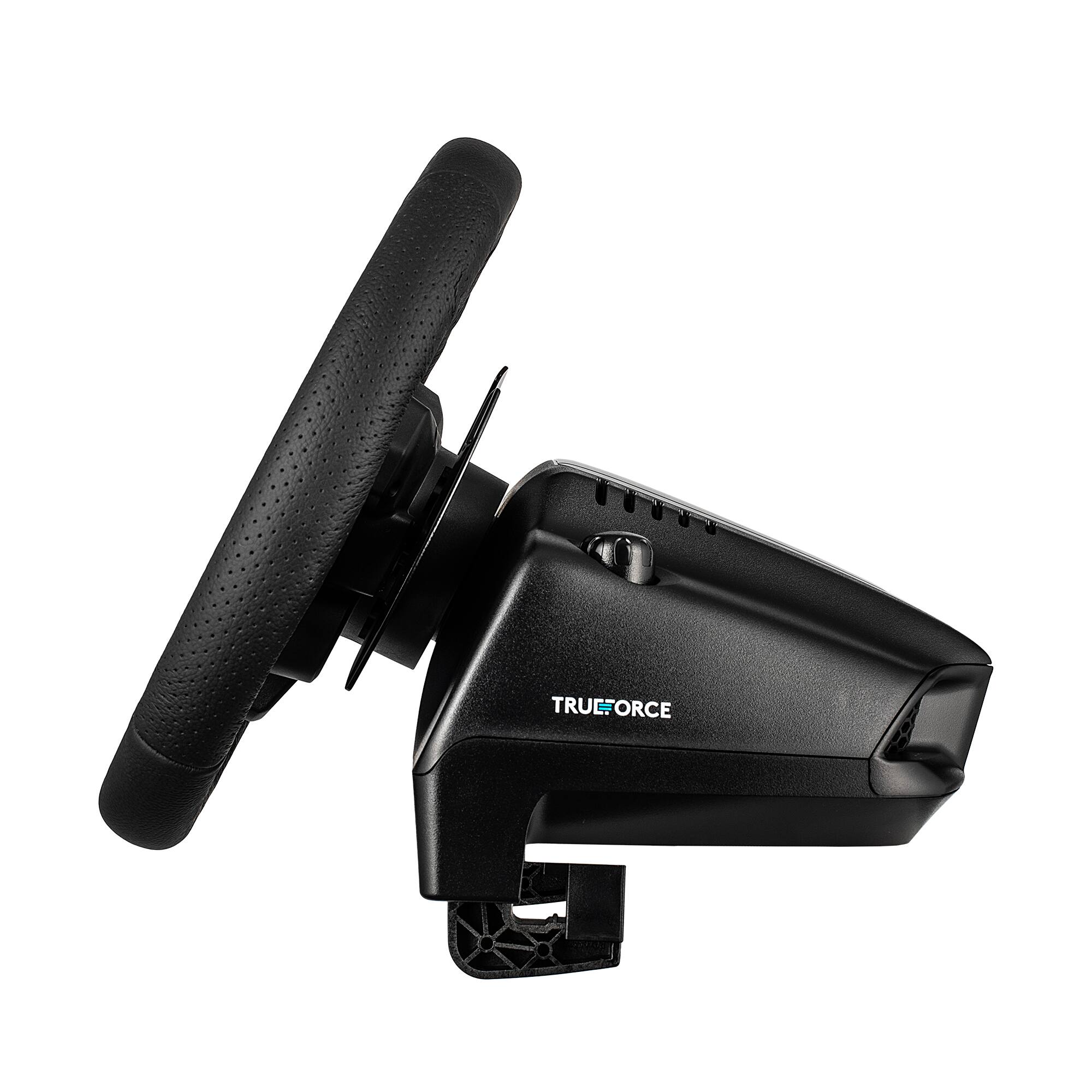 Alt View 5. Logitech - Logitech G923 Racing Wheel and Pedals Trueforce Sim Driving Wheel For PC, PS4, PS5 with Logitech Shifter - Black.