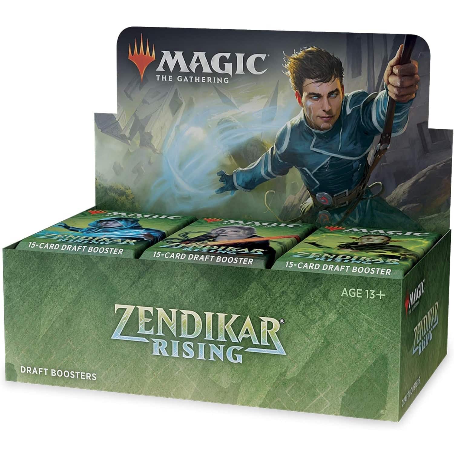Wizards of The Coast - Magic: The Gathering TCG: Zendikar Rising Draft Booster Box price history on PriceWatchPro