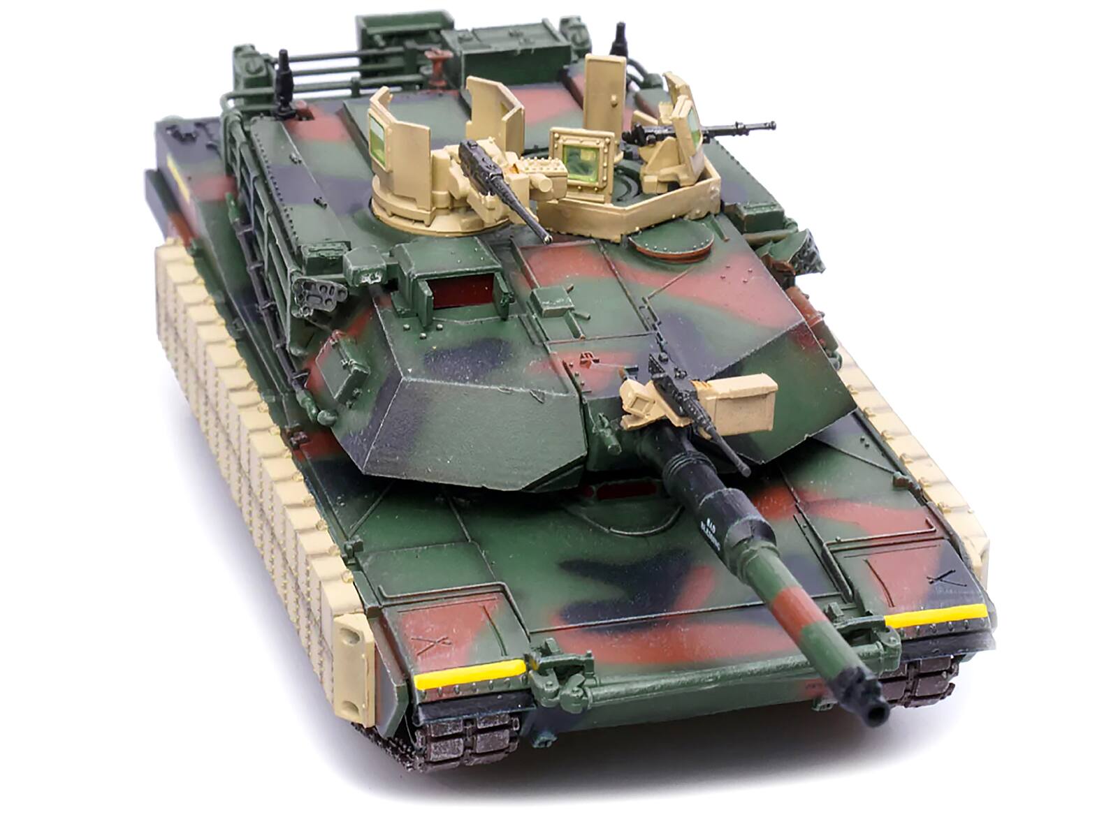 Back. Panzerkampf - M1A1 TUSK Main Battle Tank "U.S.A. 1st Battalion 35th Armor Regiment" 1/72 Diecast Model by Panzerkampf - Multicolor.