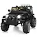 Front. Costway - Costway 12V Kids Ride On Truck Car w/ Remote Control MP3 Music LED Lights - Black.