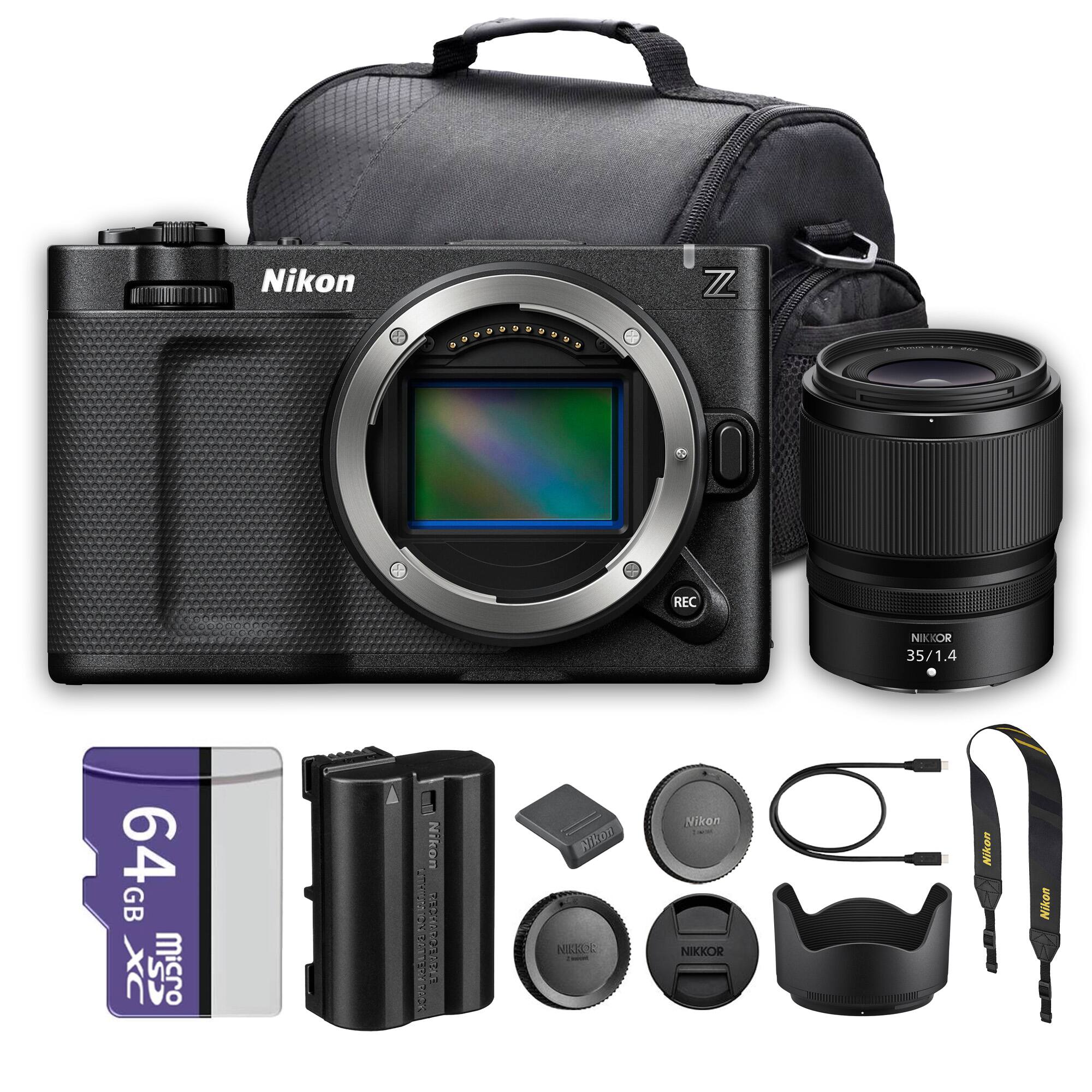Nikon Z REC NIKON 35/1.4 64 GB XC micro Nikon: Sonsa 2/ S Wikon NERLS Niken NIKKOR Nikon Nikon