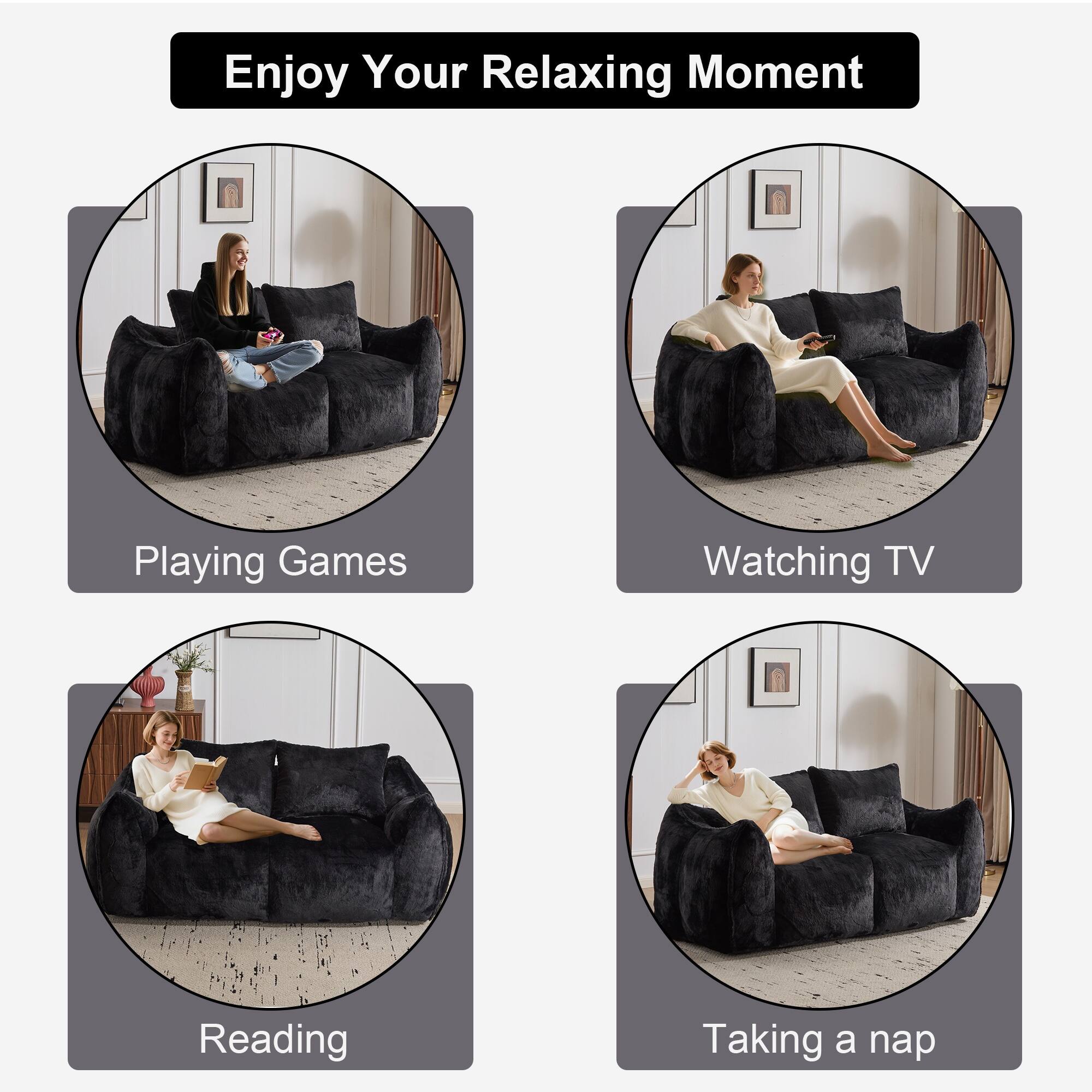 Enjoy Your Relaxing Moment

Playing Games

Watching TV

Reading

Taking a nap