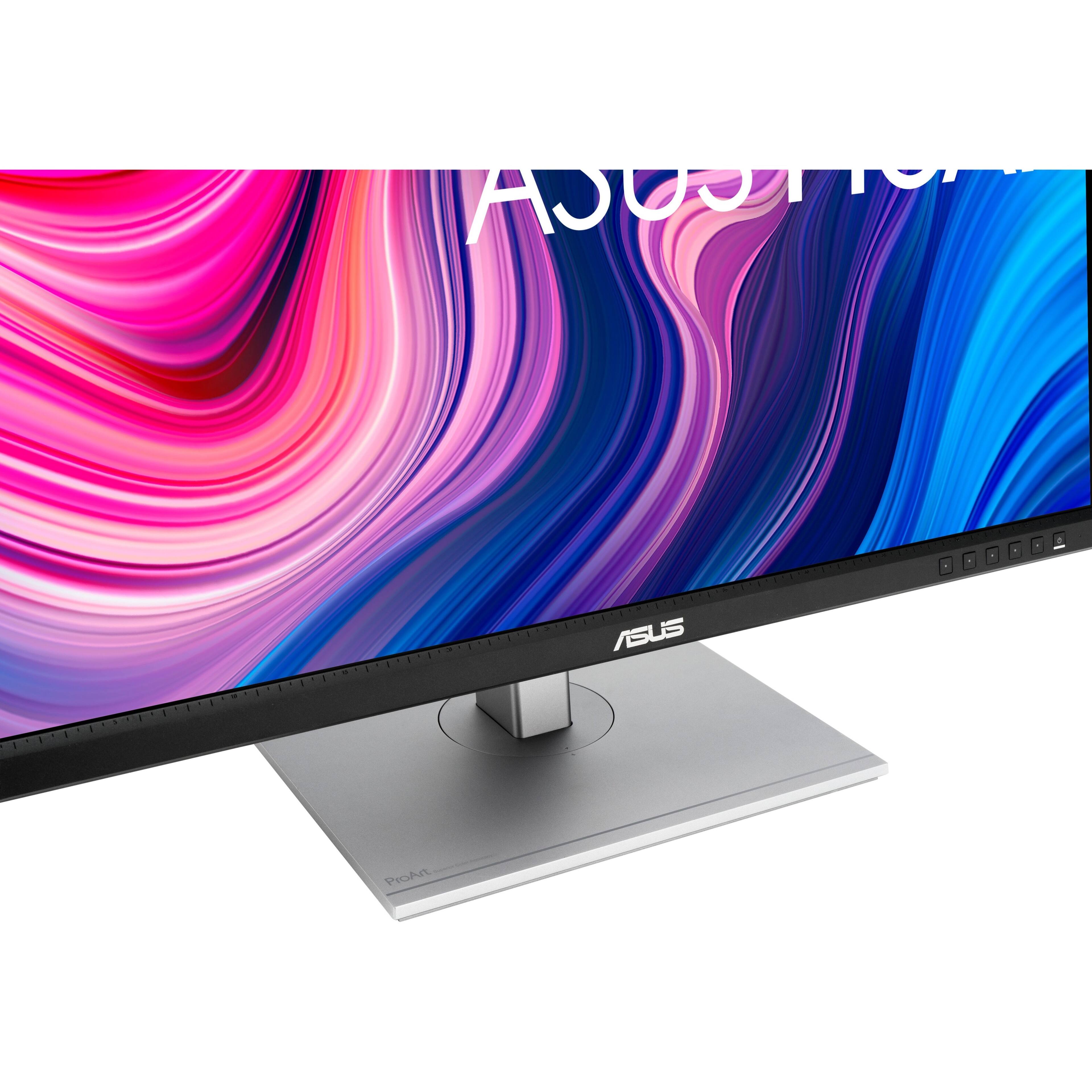Alt View 27. ASUS - ProArt 27 LCD Monitor (DisplayPort USB, HDMI) - Silver, Black.