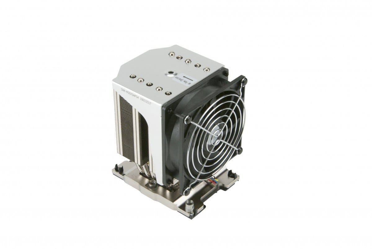 Supermicro - Cooling Fan/Heatsink - 3800 rpm - Socket P LGA-3647 Compatible Processor - Silver