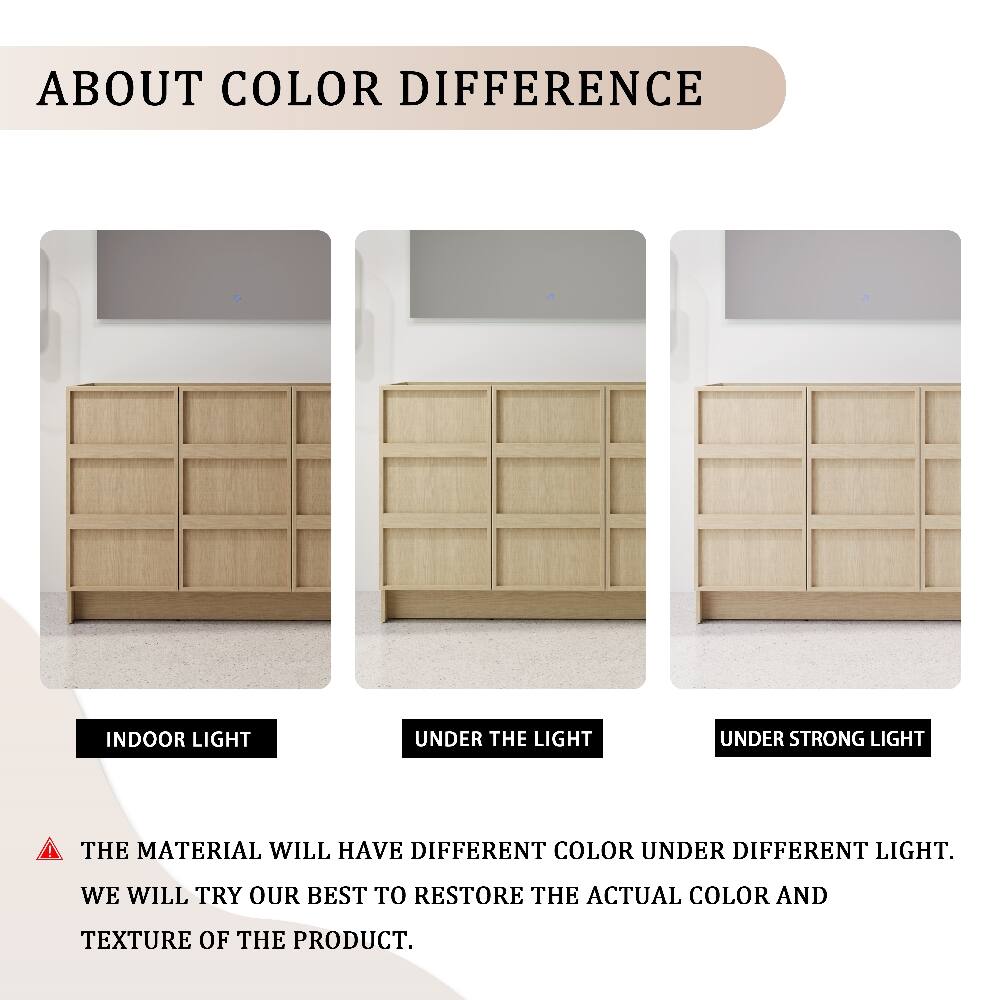 ABOUT COLOR DIFFERENCE

INDOOR LIGHT
UNDER THE LIGHT
UNDER STRONG LIGHT

THE MATERIAL WILL HAVE DIFFERENT COLOR UNDER DIFFERENT LIGHT.
WE WILL TRY OUR BEST TO RESTORE THE ACTUAL COLOR AND TEXTURE OF THE PRODUCT.