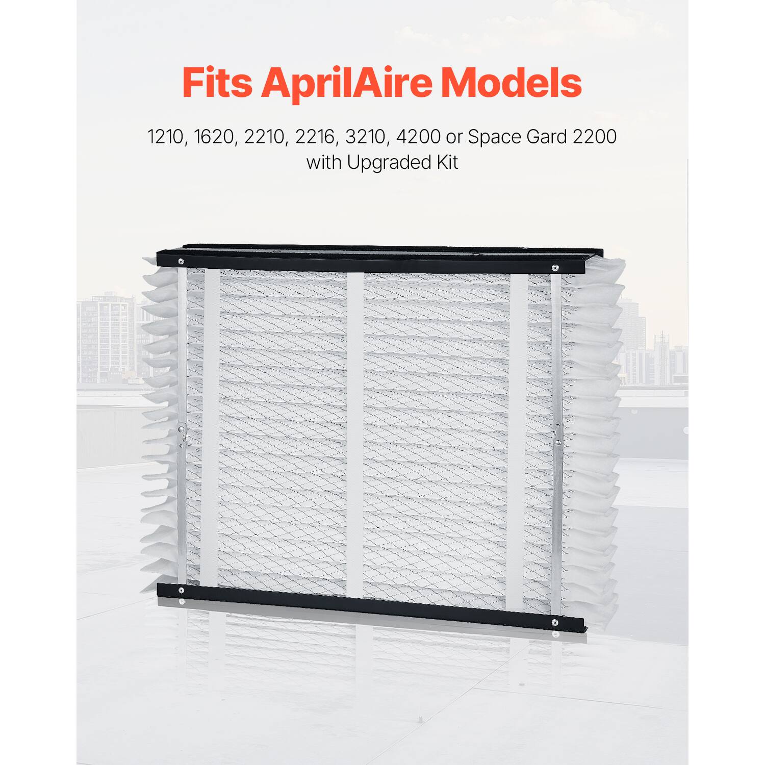 Fits AprilAire Models 1210, 1620, 2210, 2216, 3210, 4200 or Space Gard 2200 with Upgraded Kit