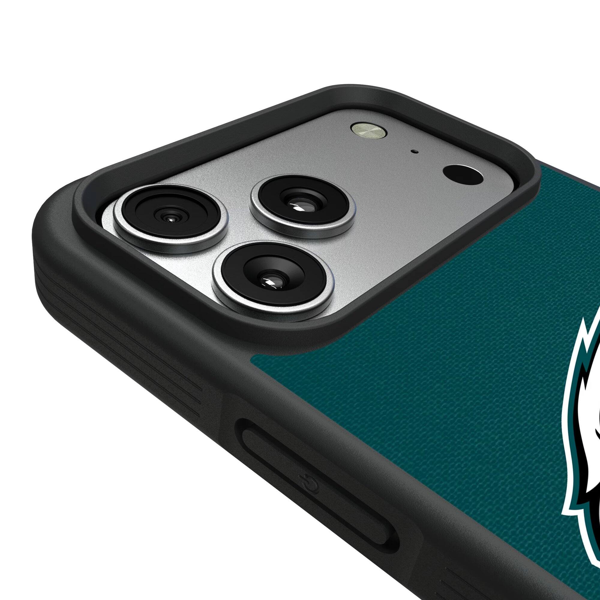 Alt View 2. Keyscaper - Philadelphia Eagles Bump Case with 8.2ft Drop Protection - 16 - Multicolor.
