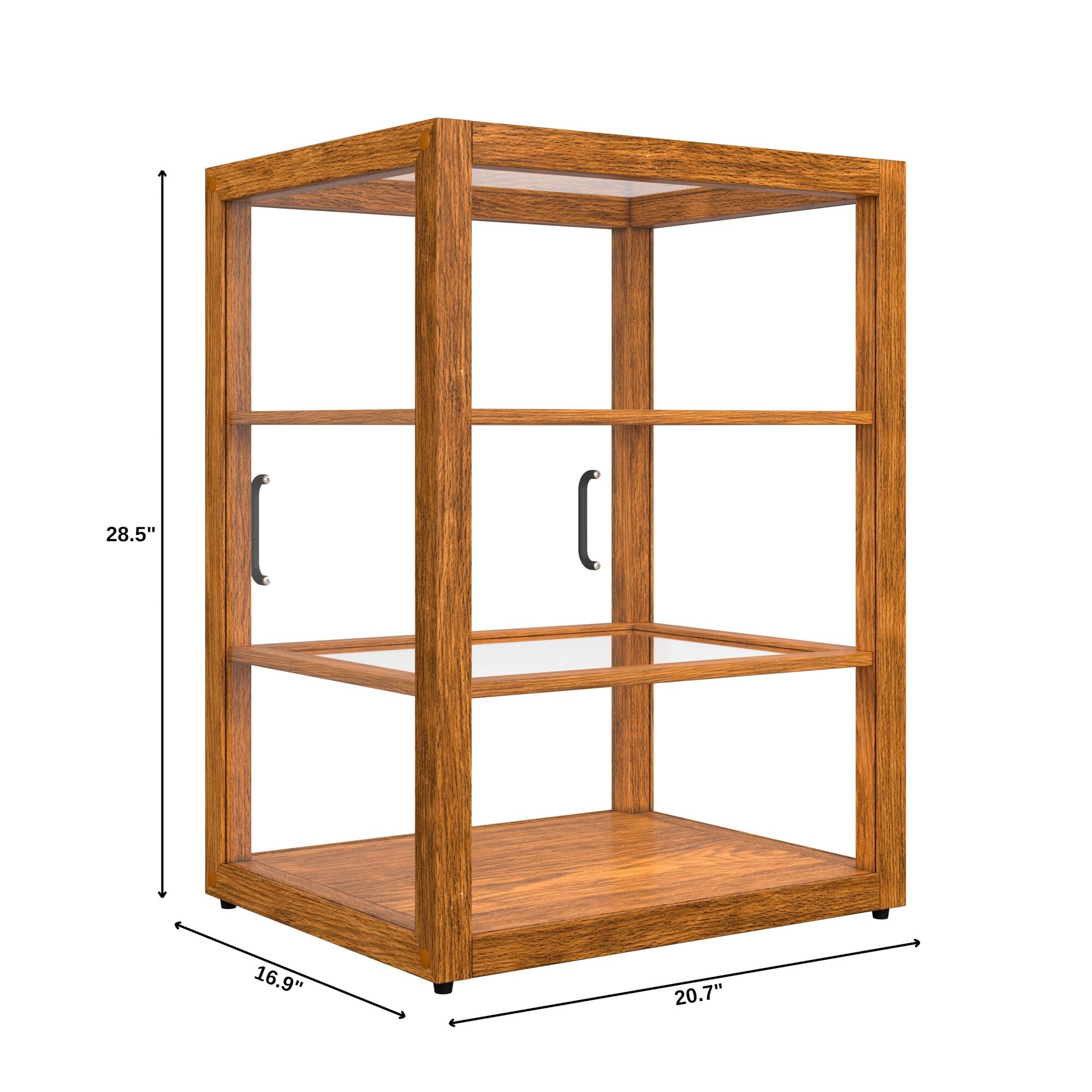 28.5" (H) x 16.9" (W) x 20.7" (D)