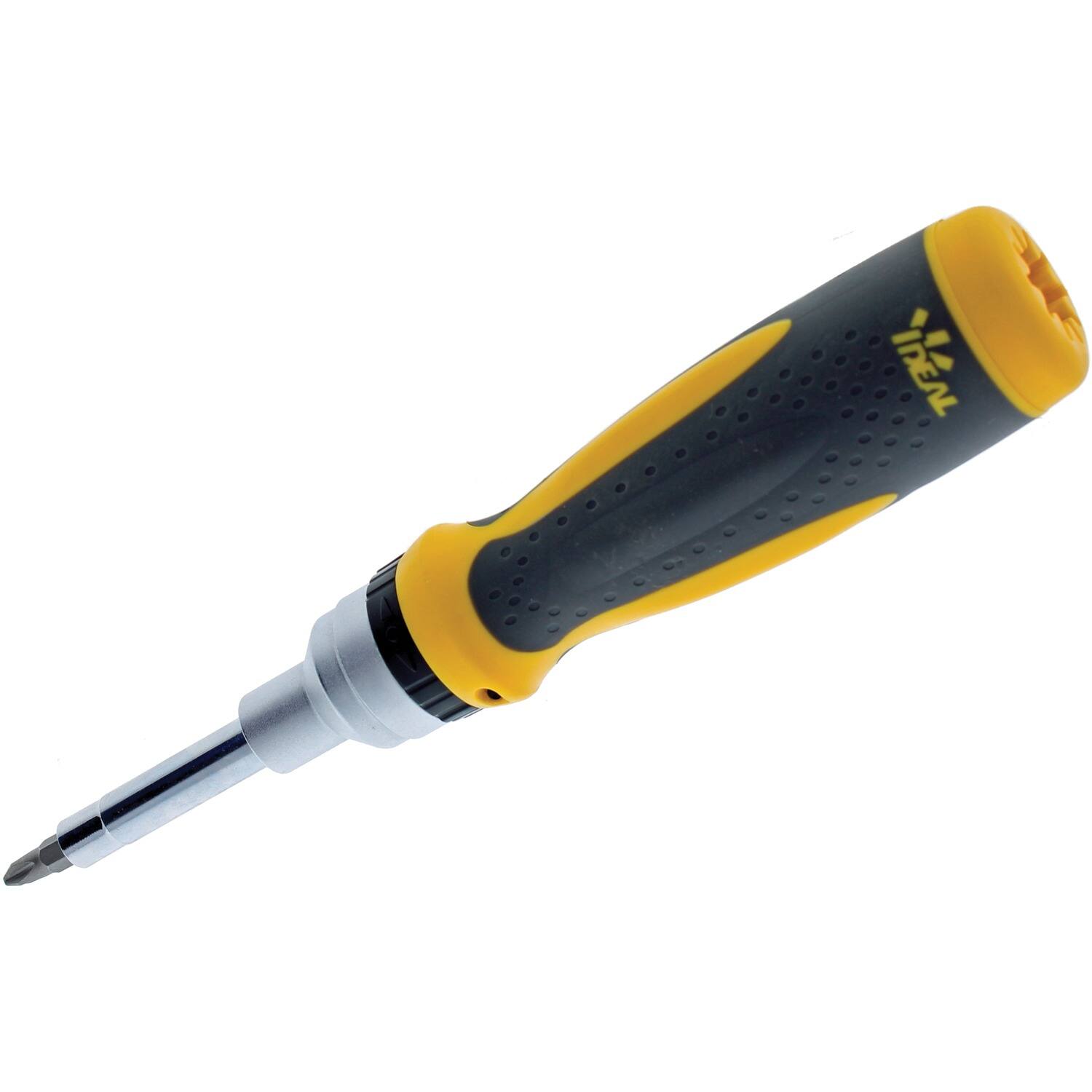 Angle. IDEAL - 21-in-1 Twist-A-Nut Ratcheting Screwdriver.