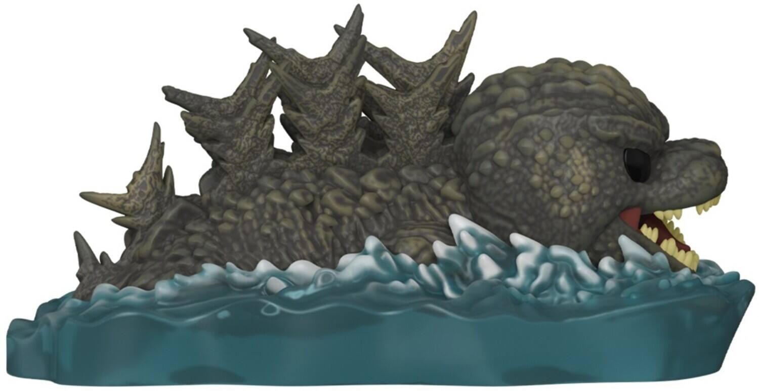 Front. Funko - Funko POP! Deluxe: Godzilla Minus 1 - Godzilla, Swimming   - COLLECTIBLES - Multicolor.