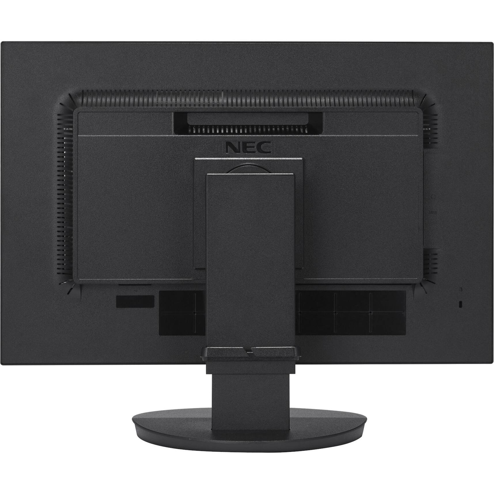 Alt View 8. NEC - NEC Display MultiSync EA242WU-BK 24" Class WUXGA LCD Monitor - 16:10 - Black - 24.1" Viewable - In-plane Switching (IPS) - Black.