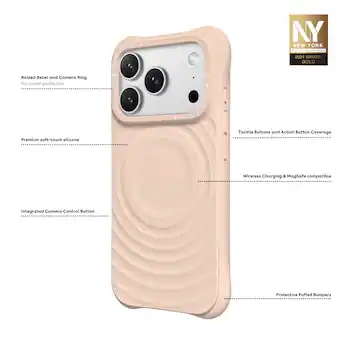 CASETiFY Apple iPhone 17 Pro Max Ripple Case Oat - Best Buy CASETiFY Apple iPhone 17 Pro Max Ripple Case Oat - Best Buy