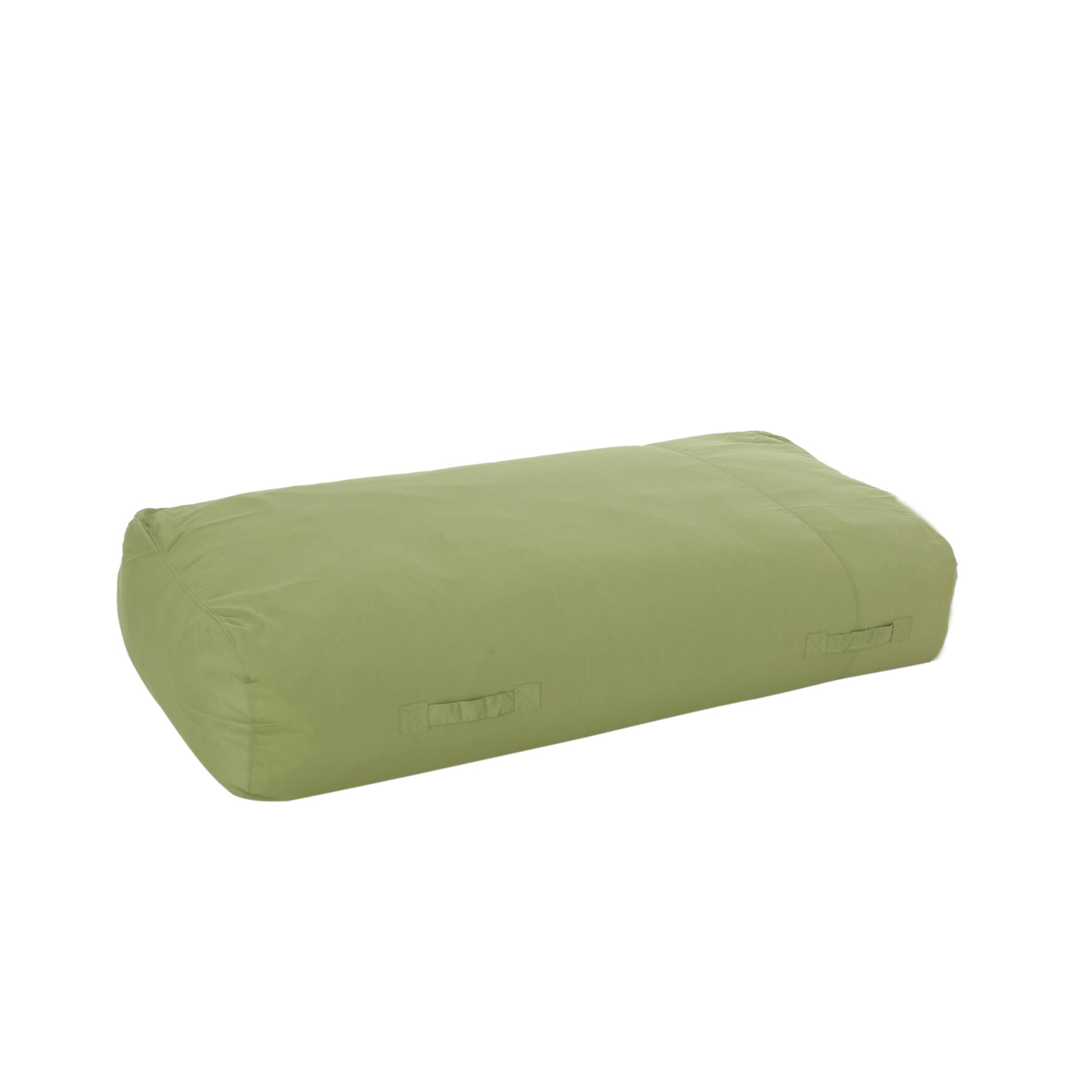 Angle. LOVMOR - Standard Waterproof Fabric Bean Bag Chairs Removable Washable Cover For Living Room Bedroom Lounge Easy Indoor - Green.