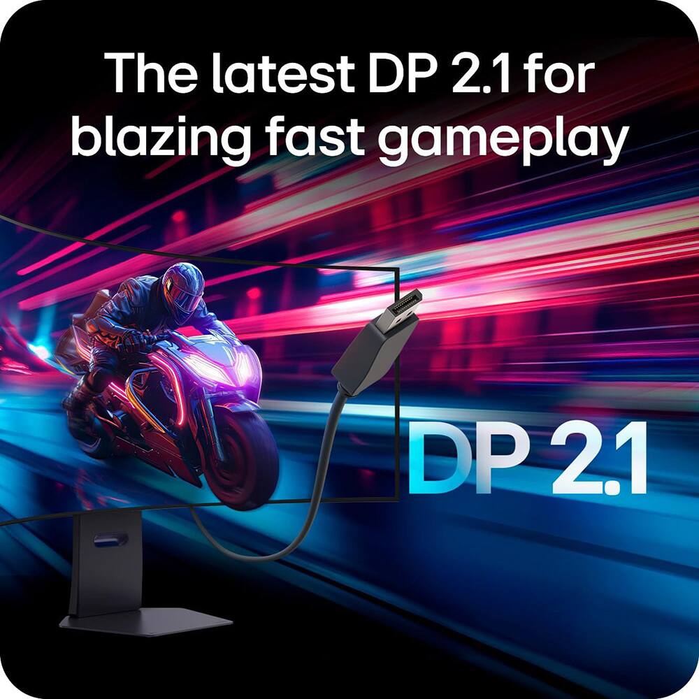 The latest DP 2.1 for blazing fast gameplay