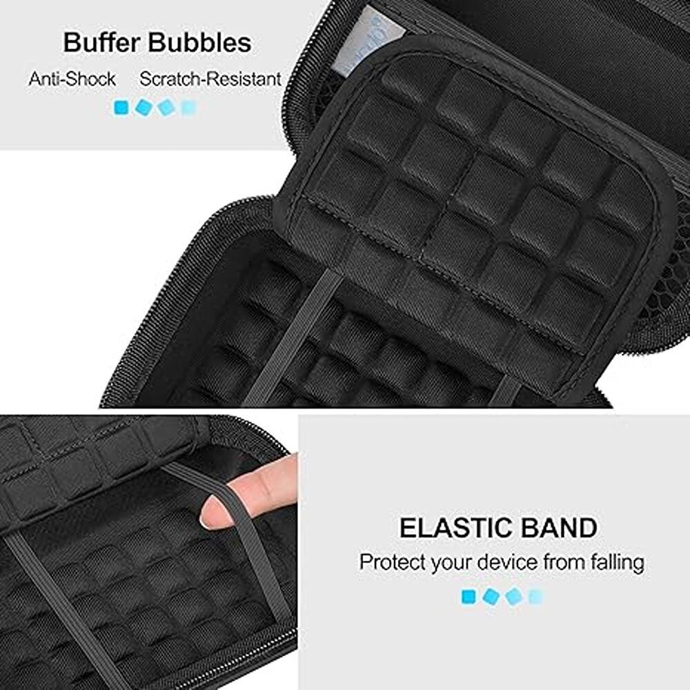 Buffer Bubbles  
Anti-Shock  
Scratch-Resistant  

ELASTIC BAND  
Protect your device from falling