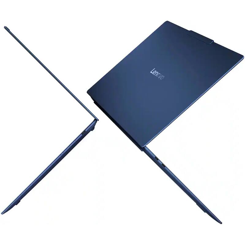 Alt View 3. Lenovo - Yoga Slim 7x - Copilot+ PC - 14.5" 3K 90Hz OLED Touch-Screen Laptop - Snapdragon X Elite X1E-78-100 2024 - 16GB - 512GB - Cosmic Blue.