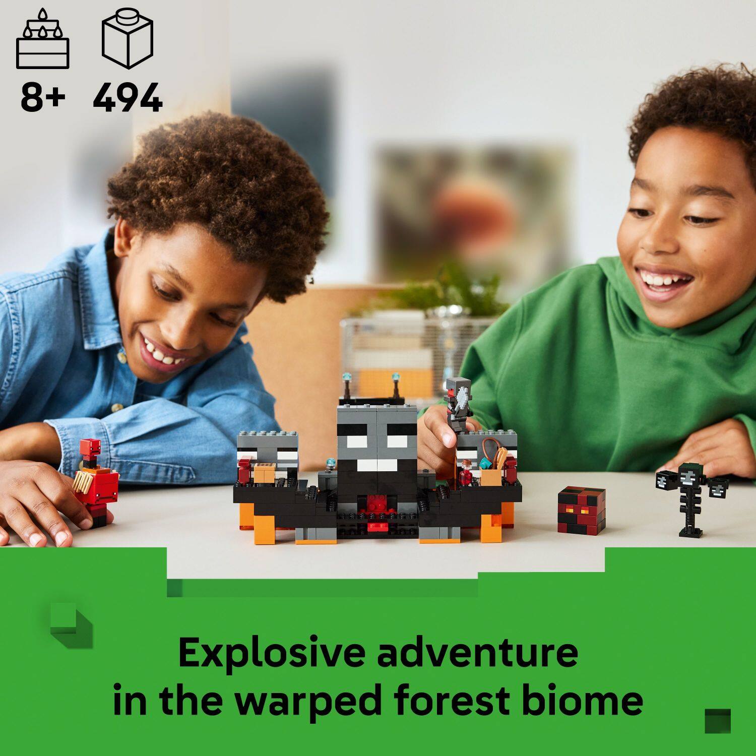 8+ 494

Explosive adventure in the warped forest biome