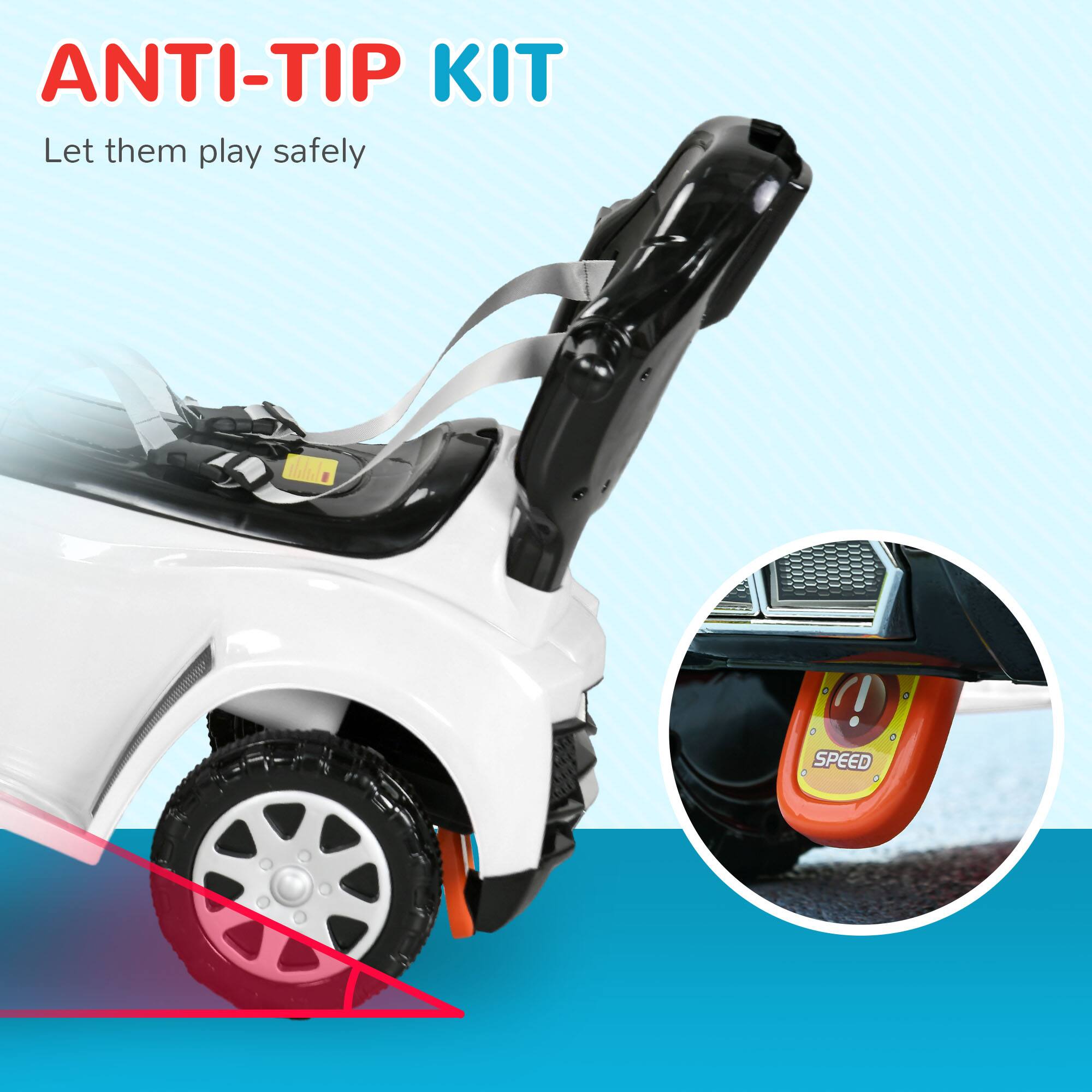 ANTI-TIP KIT  
Let them play safely  

SPEED