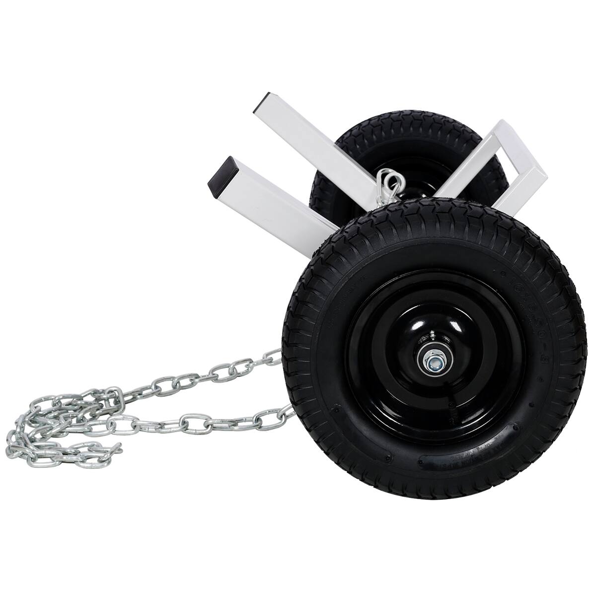 Alt View 7. Ropilly - Ropilly Heavy Duty Log Dolly with Steel Construction and 1100 lb Capacity - Blue.
