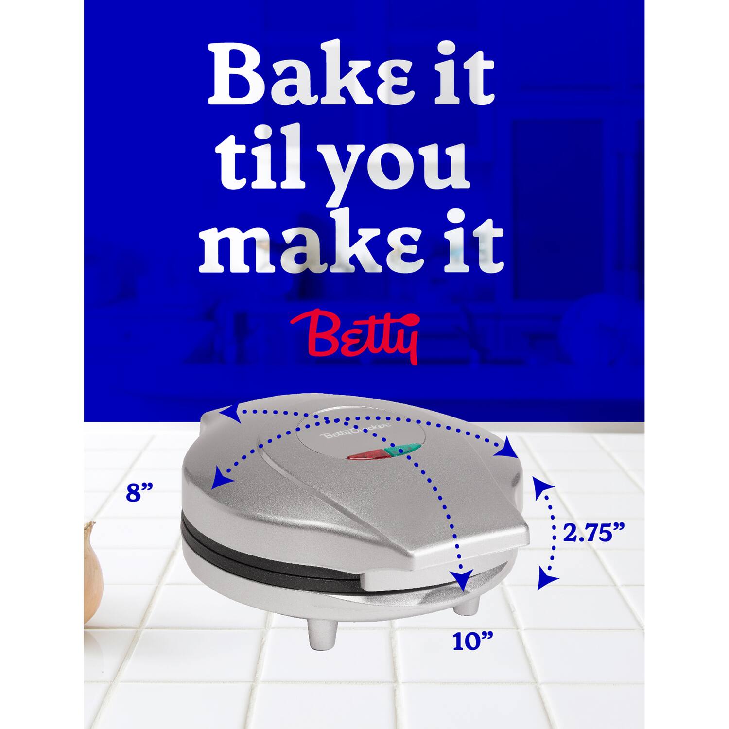 Bake it til you make it Betty X Batuo  
8" 2.75" 10"
