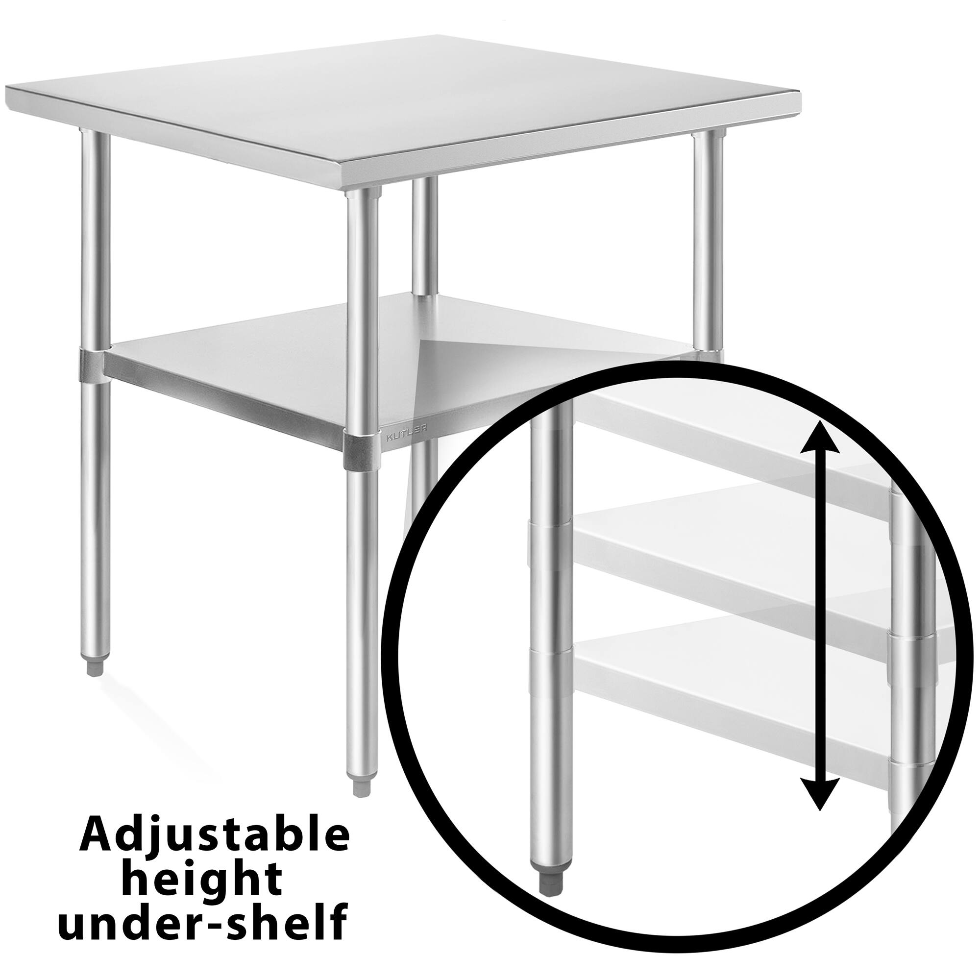 KUTLER Adjustable height under-shelf

Adjustable height under-shelf