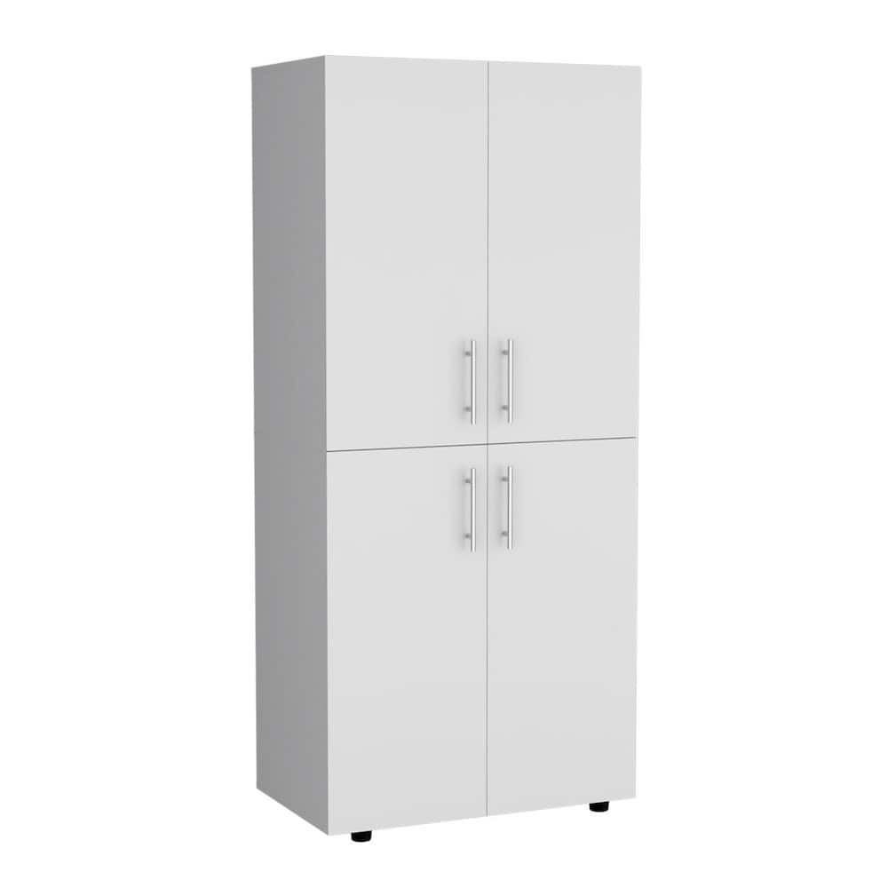 TuHome - Hazel Armoire MDF - White