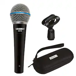 5 CORE - Microphone Professional Dynamic Mic Karaoke Singing XLR Wired Micrófono