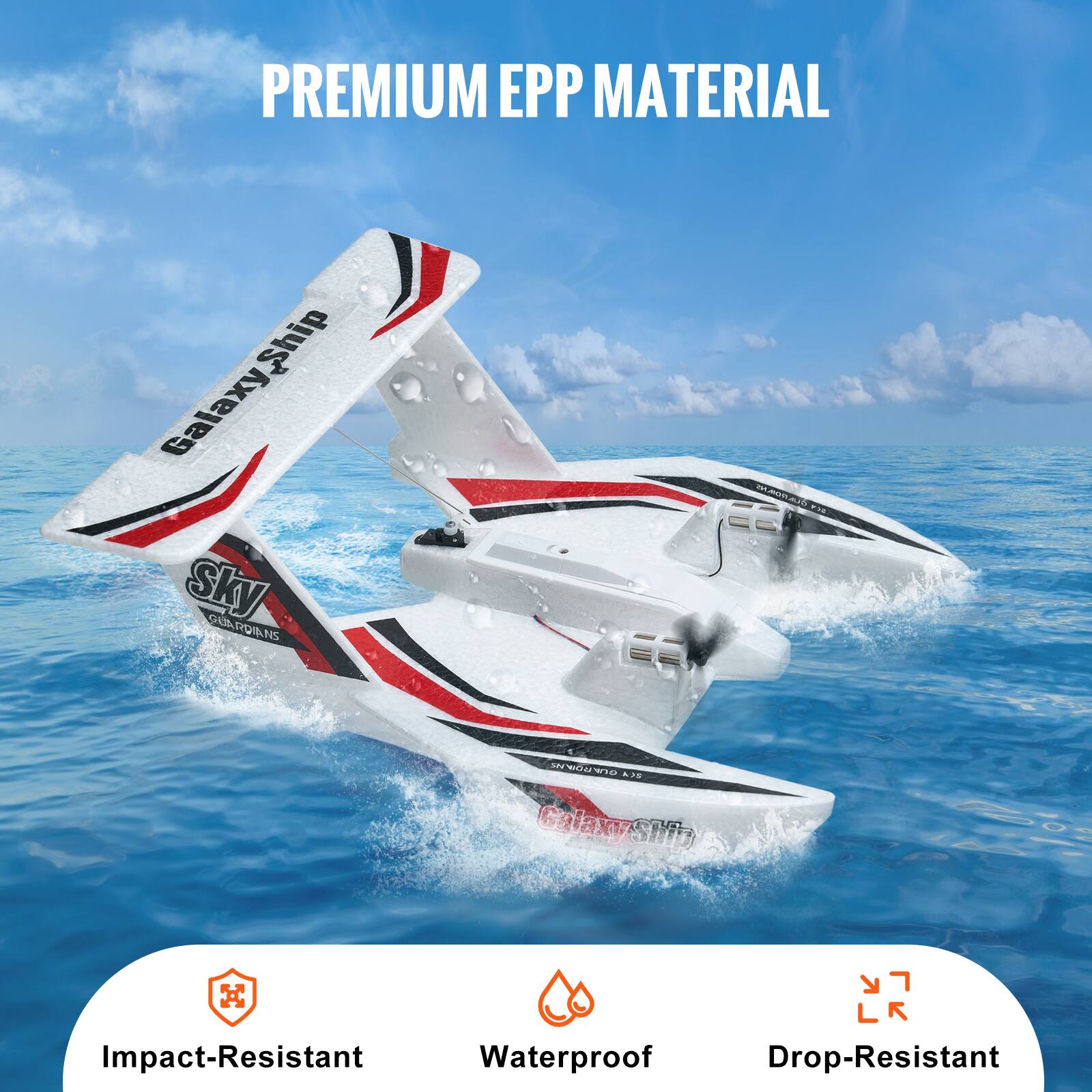 PREMIUM EPP MATERIAL

Galaxy Ship

Impact-Resistant
Waterproof
Drop-Resistant