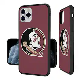 Keyscaper - NCAA - Florida State Seminoles iPhone Solid Design Bump Case - 14 - Multicolor