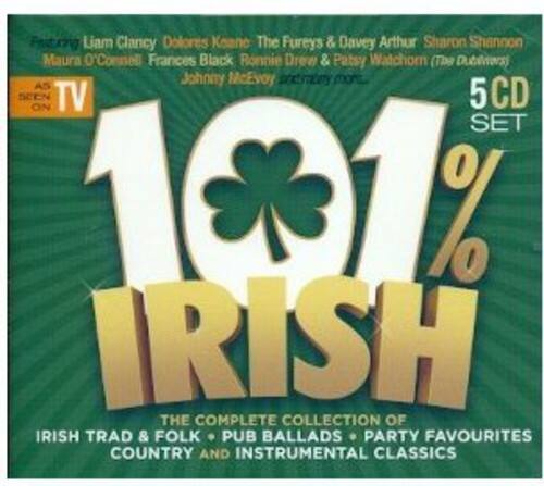 Various Artists - 101% Irish   - COMPACT DISCS [CD]