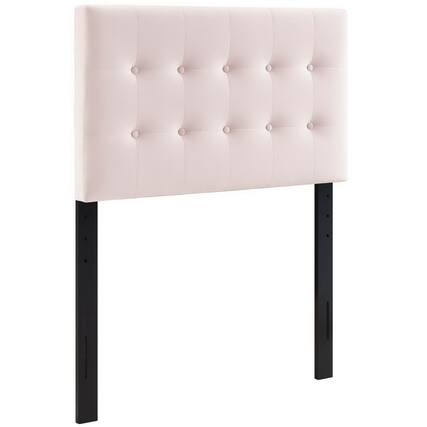 Front. Modway - Emily Biscuit Tufted Performance Velvet Twin Headboard by Modway - Red.