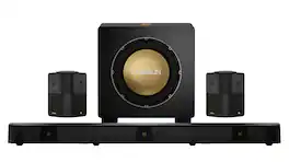 Nakamichi - DRAGON 3000W Home Surround Sound System w/ 12" Subwoofer, Dolby Atmos and DTS:X Pro - Black