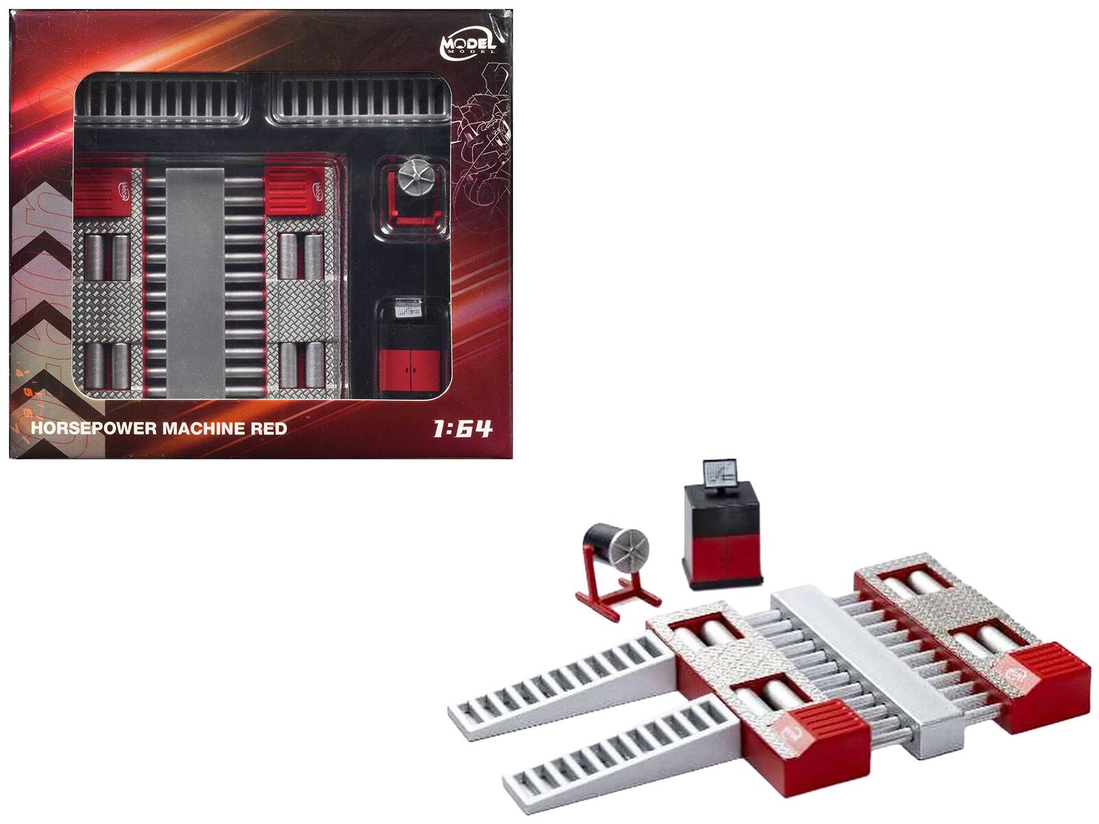 Horsepower Machine Red 1/64 Diecast Model by Model Model price history on PriceWatchPro