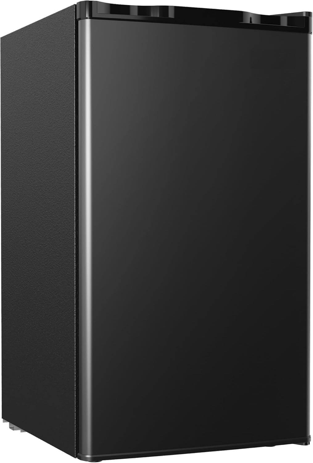 Alt View 2. Homhougo - 3.2 Cu Ft Energy Efficient Mini Fridge, Adjustable Shelves for Office - ‎Black.