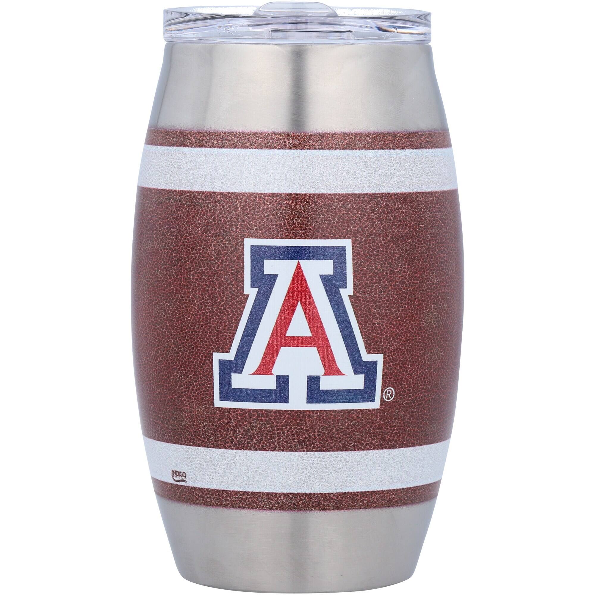 Alt View 2. Indigo Falls - Arizona Wildcats 15oz. Football Tumbler - Multicolor.