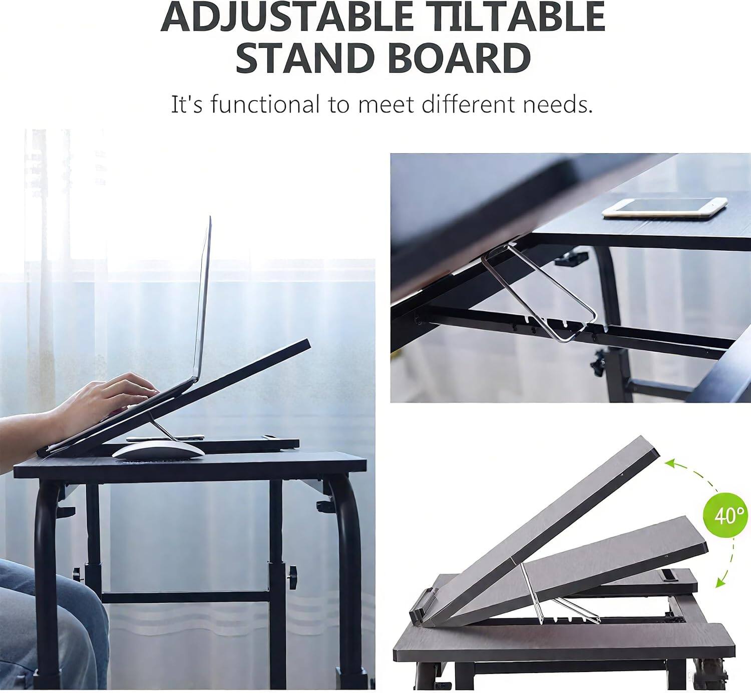 ADJUSTABLE TILTABLE STAND BOARD

It's functional to meet different needs.
