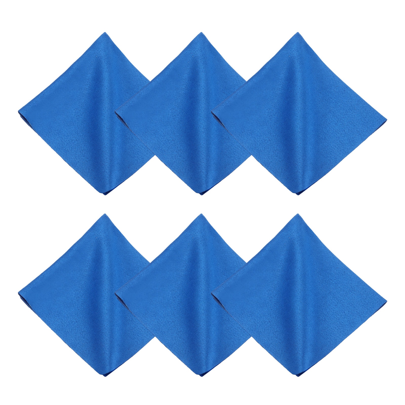 Unique Bargains - 6pcs Microfiber Cleaning Cloth 8x8 inch for Glasses Screens Phones Lenses - Sapphire price history on PriceWatchPro