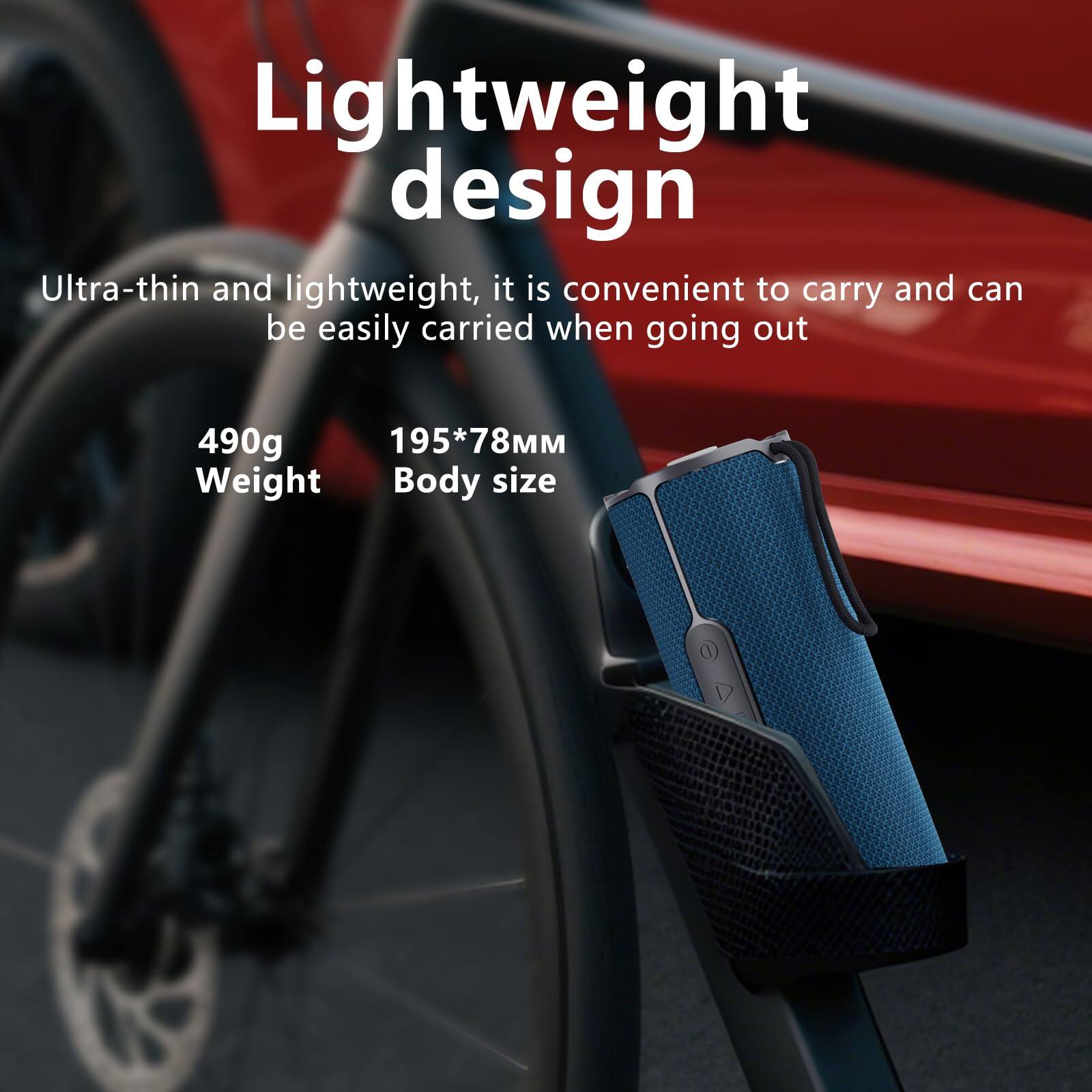 Lightweight design

Ultra-thin and lightweight, it is convenient to carry and can be easily carried when going out

490g Weight

195*78MM Body size