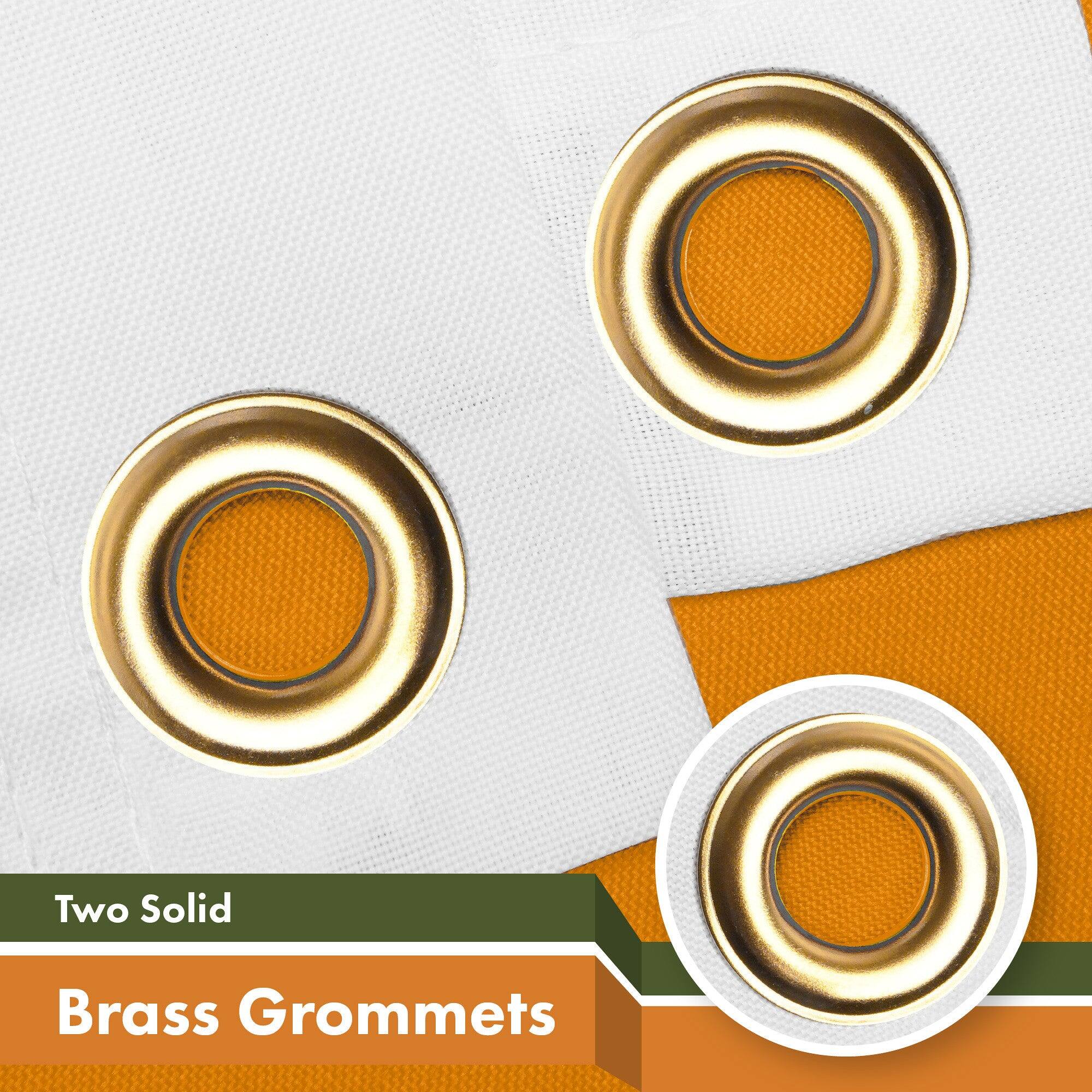 Two Solid Brass Grommets
