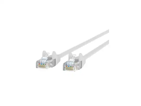 Front. Belkin - Belkin 75ft CAT6 Ethernet Patch Cable Snagless, RJ45, M/M White Model A3L980-75-WHT-S.
