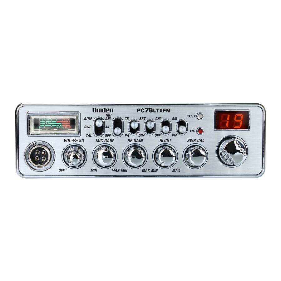 Uniden 40 Channel CB Radio AM/FM Transmit and Receive Integrated SWR ...