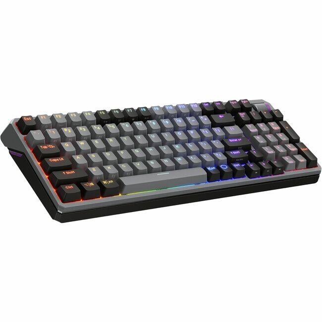 Cooler Master - MK770 Gaming KeyBoard - Wired/Wireless Connectivity - Bluetooth/RF - 5.1 - 2.40 GHz - USB Type C Interface - Space Gray