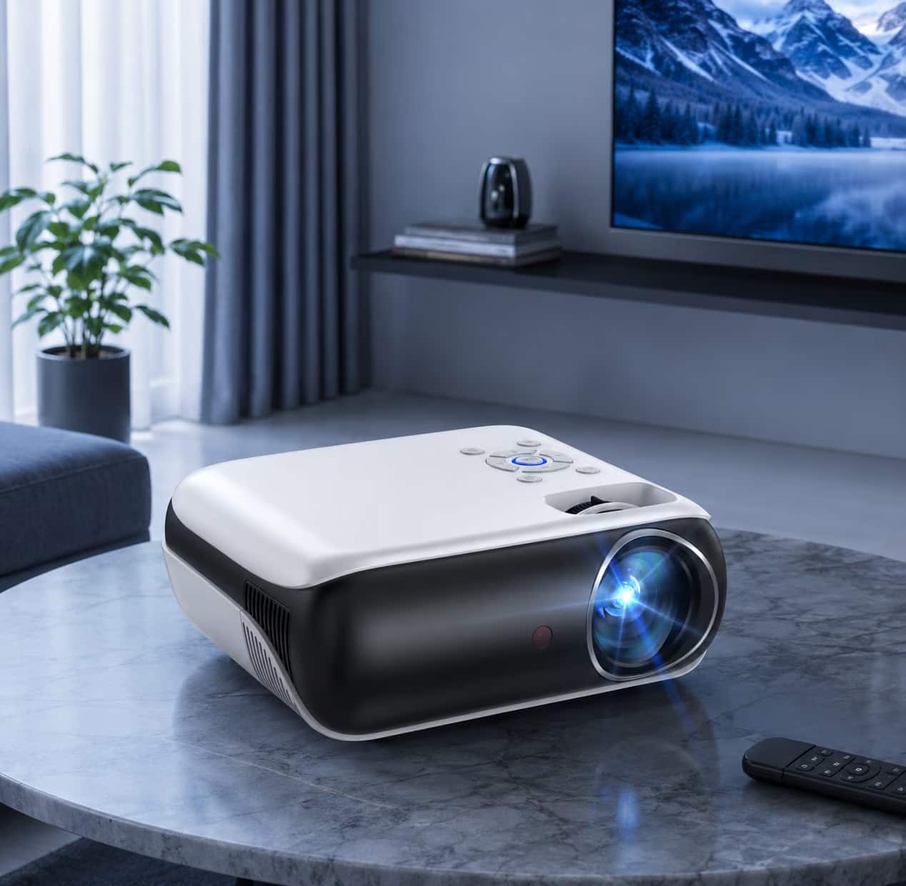 Groview Mini Home Theater Projector Native 1080P 350 ANSI WiFi