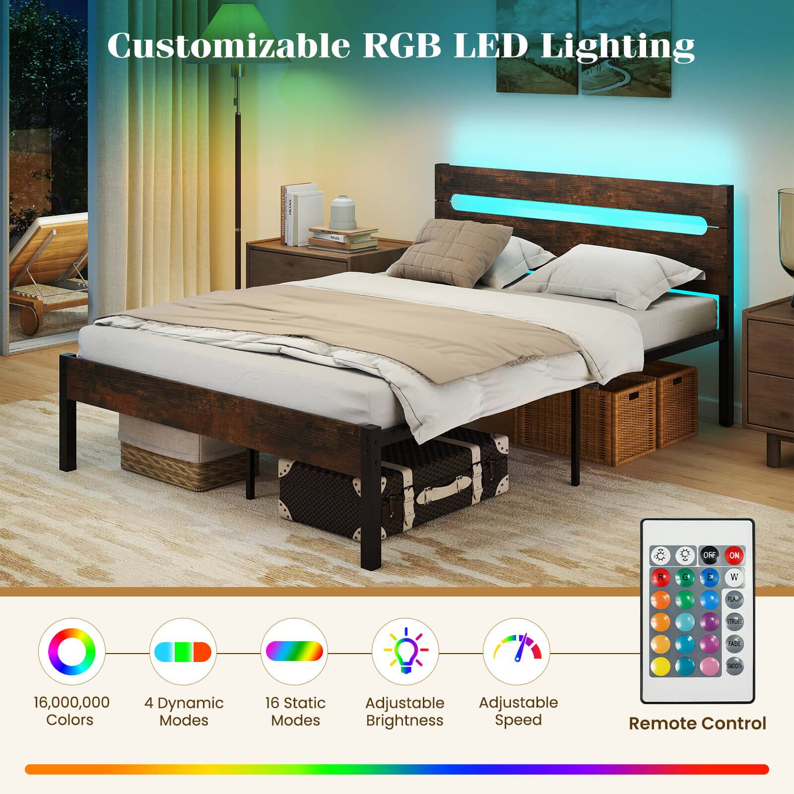 Customizable RGB LED Lighting

- 16,000,000 Colors
- 4 Dynamic Modes
- 16 Static Modes
- Adjustable Brightness
- Adjustable Speed
- Remote Control