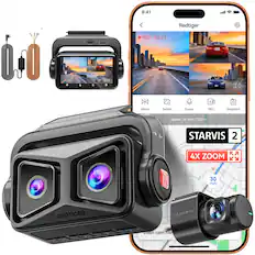 9:41 Redtiger .A. POWER REC 00:21 TO 20PM DI Mirror Switch Sound "I REC Snapshot Speed: 30 mph 7832m STARVIS 2 4X ZOOM N 30 mph REDTIGER 2801169R Dash cam file